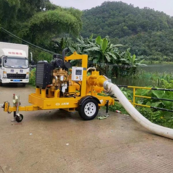 大流量一体化移动泵站 大流量一体化移动泵站