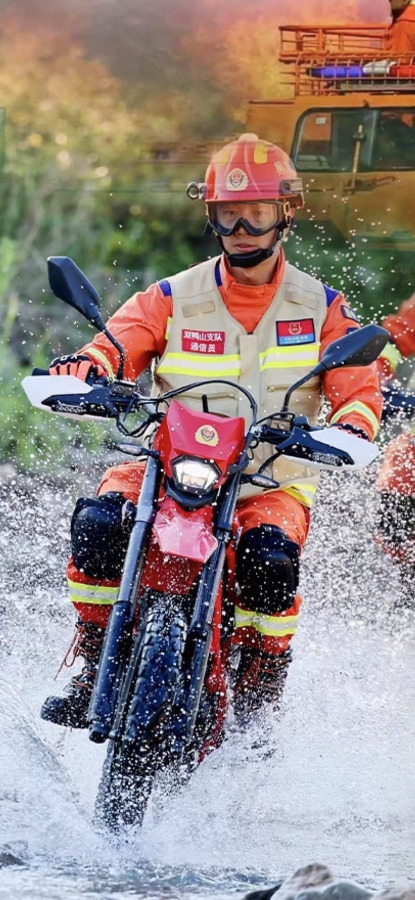 电动越野消防摩托车 电动越野消防摩托车